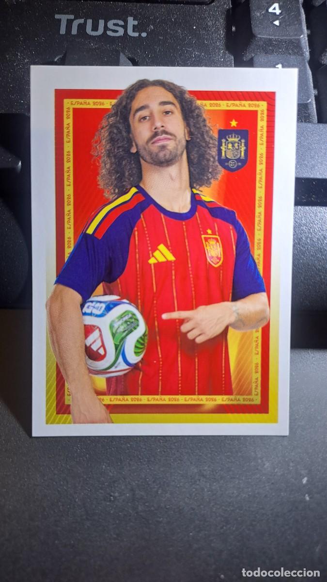 Coleccionismo Cromos antiguos: CROMO CUCURELLA 27 ESPA&Ntilde;A 2026 26 MUNDIAL SELECCION ESPA&Ntilde;OLA CARREFOUR PANINI NUNCA PEG
