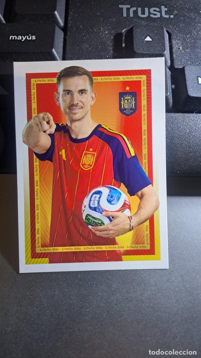 Coleccionismo Cromos antiguos: CROMO FABIAN 35 ESPA&Ntilde;A 2026 26 MUNDIAL SELECCION ESPA&Ntilde;OLA CARREFOUR PANINI NUNCA PEGADO