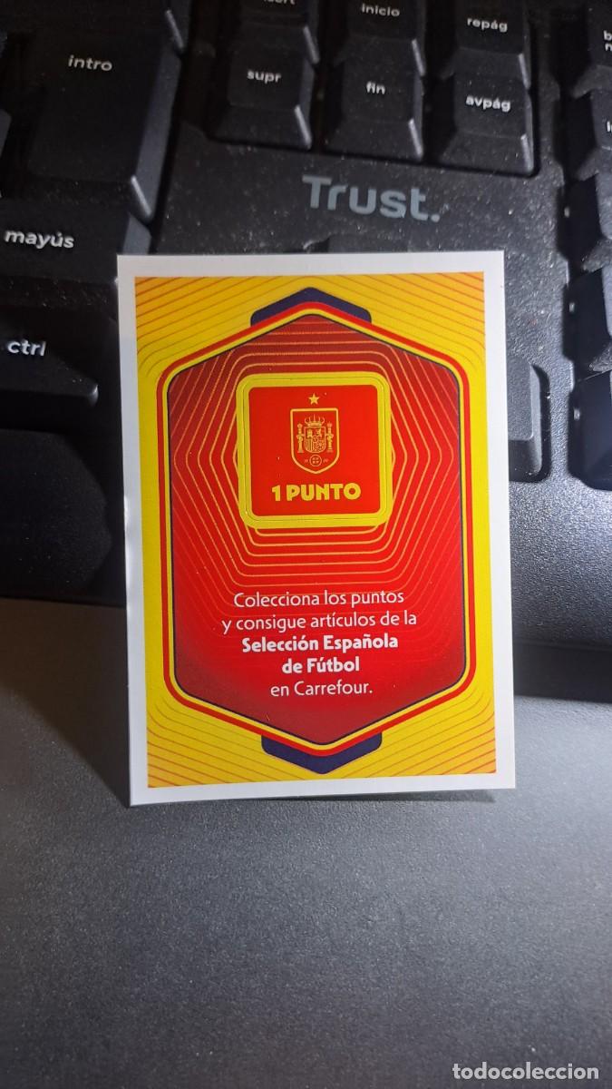 Coleccionismo Cromos antiguos: CROMO 1 PUNTO ESPA&Ntilde;A 2026 26 MUNDIAL SELECCION ESPA&Ntilde;OLA CARREFOUR PANINI NUNCA PEGADO
