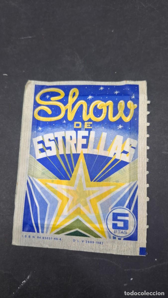 Coleccionismo cromos antiguos: SHOW DE ESTRELLAS SIN ABRIR CROMOS - Foto 1