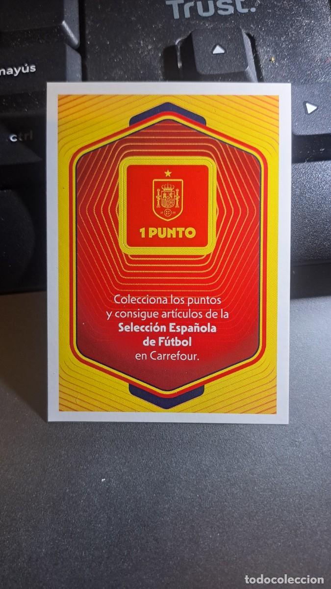 Coleccionismo Cromos antiguos: CROMO 1 PUNTO ESPA&Ntilde;A 2026 26 MUNDIAL SELECCION ESPA&Ntilde;OLA CARREFOUR PANINI NUNCA PEGADO