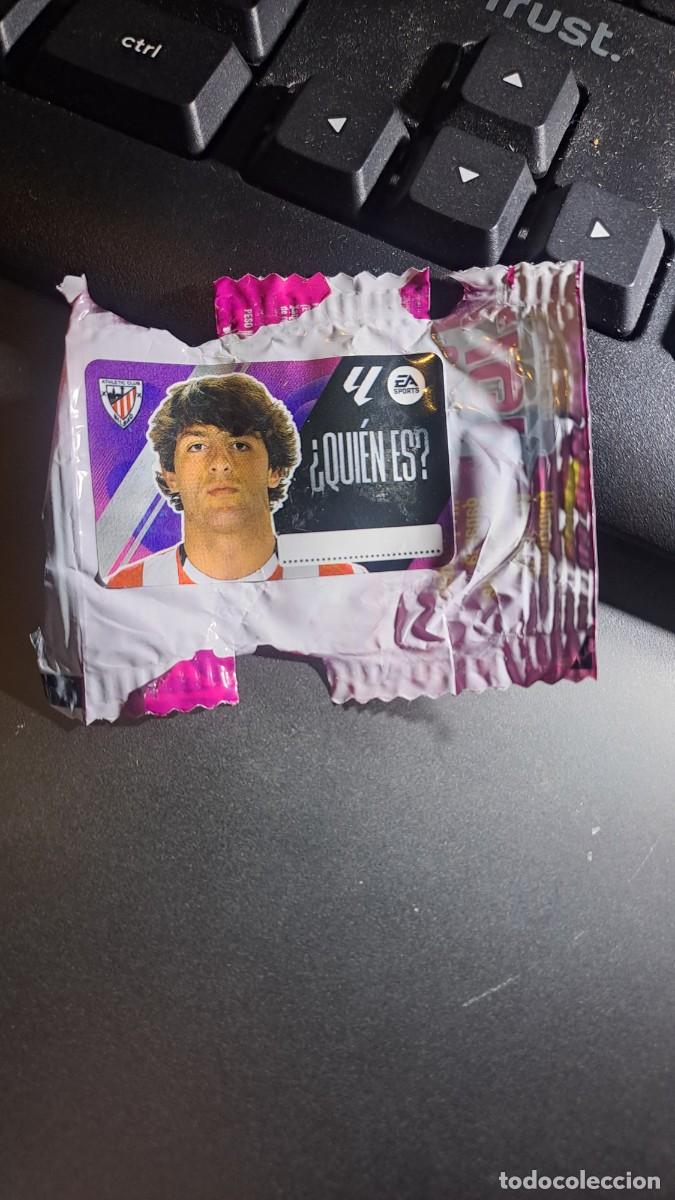 Coleccionismo Cromos antiguos: CROMO UNAI GOMEZ &iquest;QUIEN ES? ATHLETIC CLUB DE BILBAO CHICLE LIGA 2025 2026 25 26 ESTE PANINI NUNCA PE