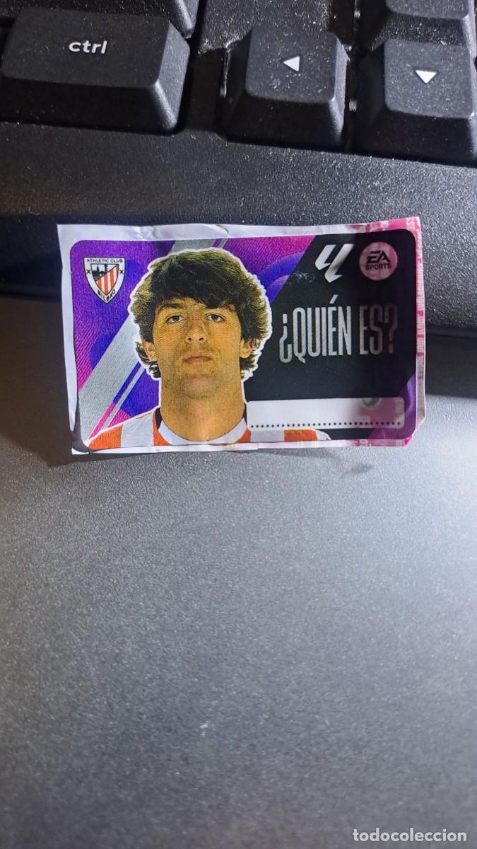 Coleccionismo Cromos antiguos: CROMO UNAI GOMEZ &iquest;QUIEN ES? ATHLETIC CLUB DE BILBAO CHICLE LIGA 2025 2026 25 26 ESTE PANINI NUNCA PE