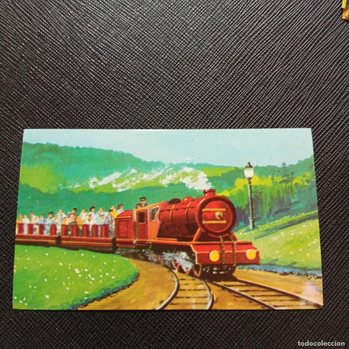 Coleccionismo Cromos antiguos: 20 HISTORIA DE LA LOCOMOTORA EDICIONES TORAY CROMO - SIN PEGAR - FT89