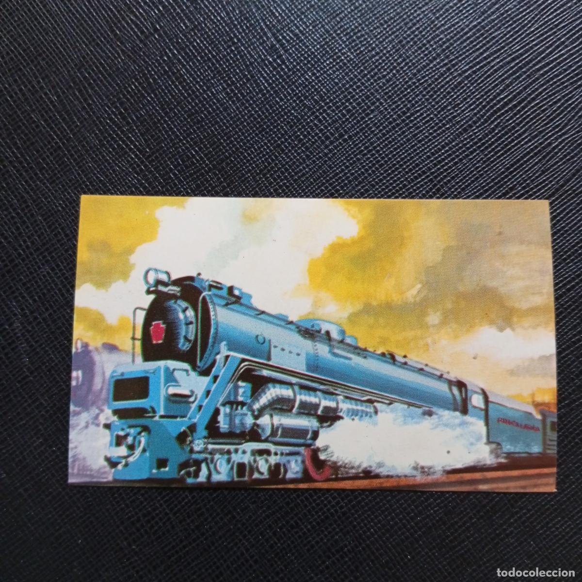 Coleccionismo Cromos antiguos: 22 HISTORIA DE LA LOCOMOTORA EDICIONES TORAY CROMO - SIN PEGAR - FT89