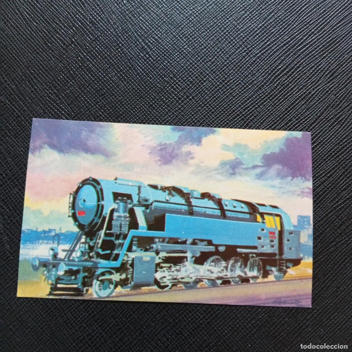 Coleccionismo Cromos antiguos: 24 HISTORIA DE LA LOCOMOTORA EDICIONES TORAY CROMO - SIN PEGAR - FT89