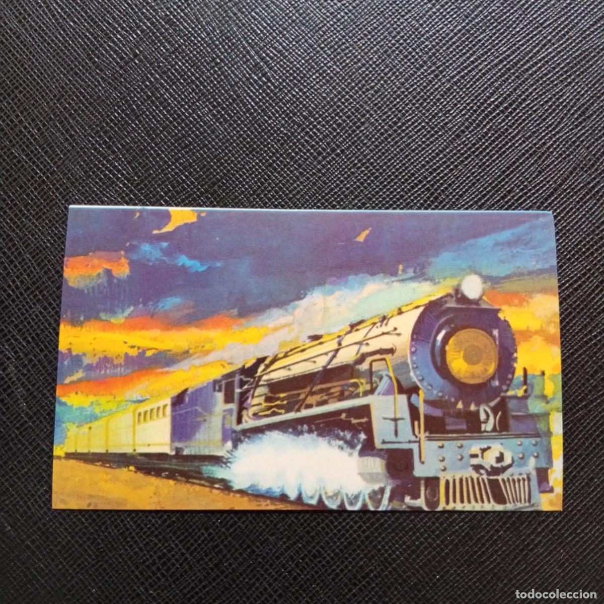 Coleccionismo Cromos antiguos: 32 HISTORIA DE LA LOCOMOTORA EDICIONES TORAY CROMO - SIN PEGAR - FT89