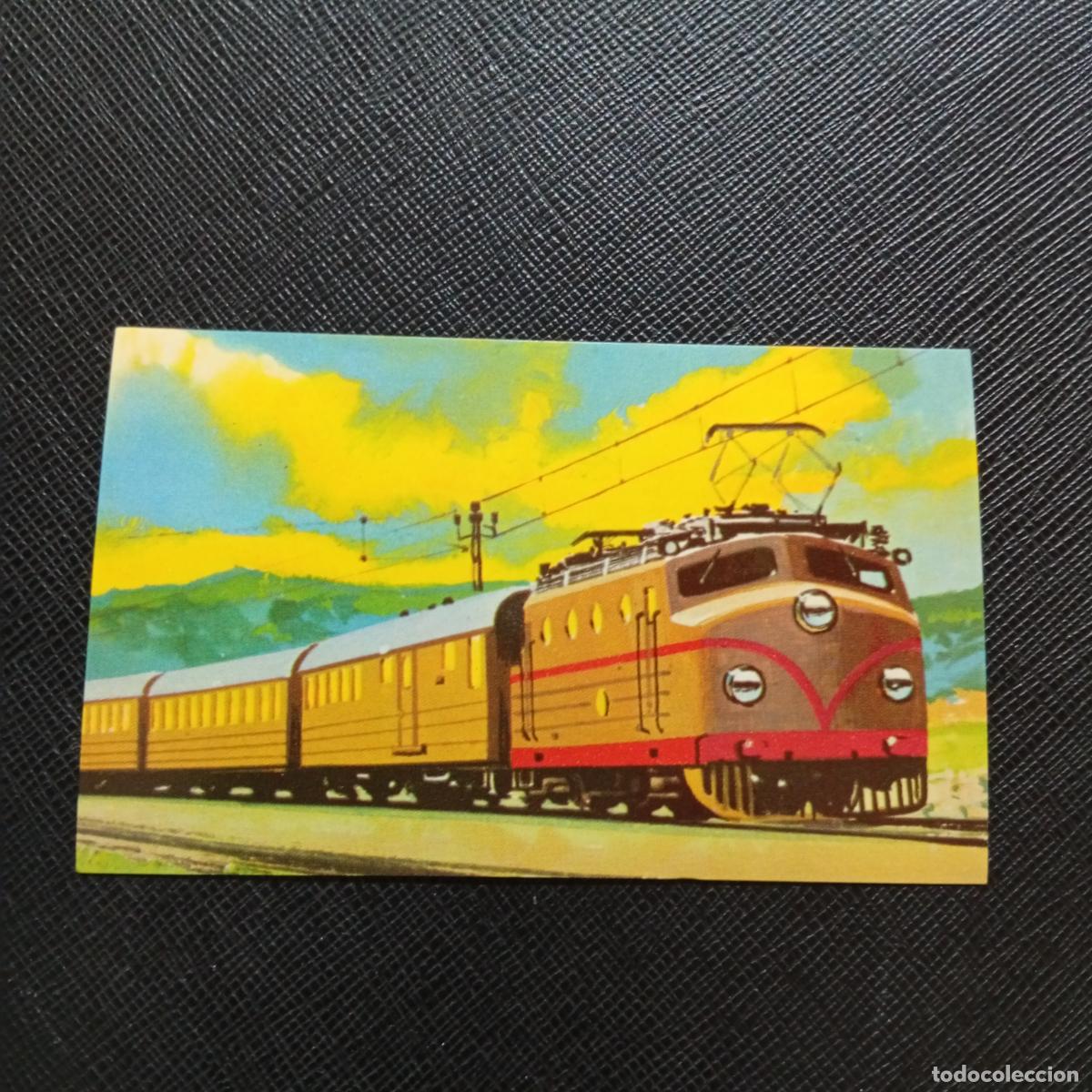 Coleccionismo Cromos antiguos: 68 HISTORIA DE LA LOCOMOTORA EDICIONES TORAY CROMO - SIN PEGAR - FT89