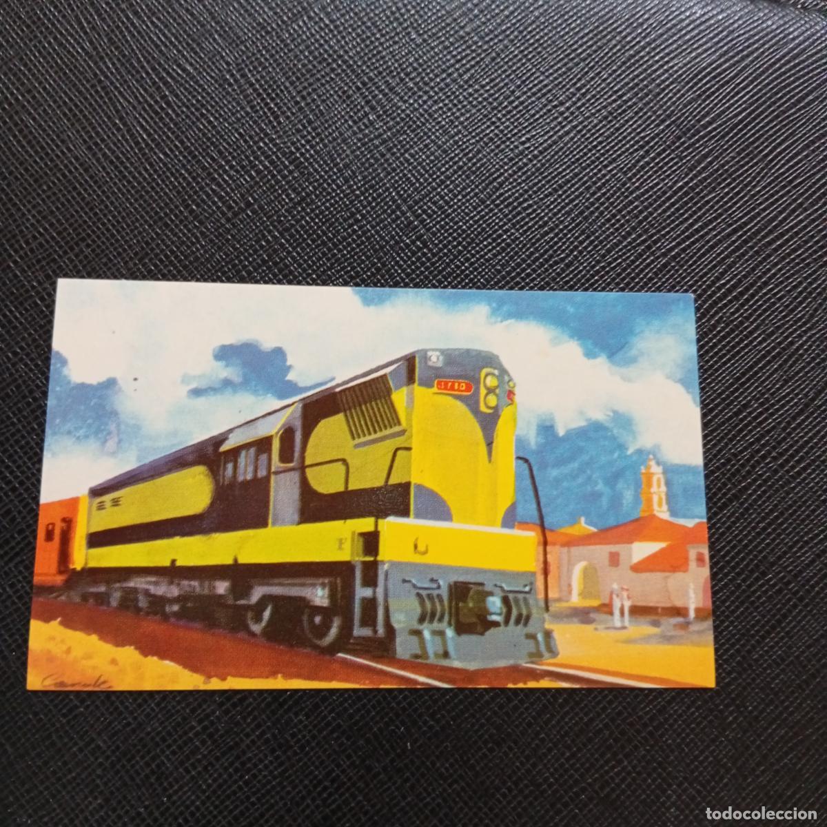 Coleccionismo Cromos antiguos: 90 HISTORIA DE LA LOCOMOTORA EDICIONES TORAY CROMO - SIN PEGAR - FT89