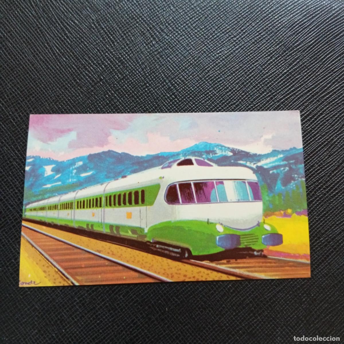 Coleccionismo Cromos antiguos: 99 HISTORIA DE LA LOCOMOTORA EDICIONES TORAY CROMO - SIN PEGAR - FT89