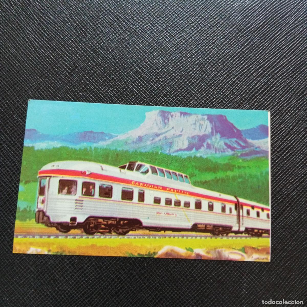 Coleccionismo Cromos antiguos: 106 HISTORIA DE LA LOCOMOTORA EDICIONES TORAY CROMO - SIN PEGAR - FT89