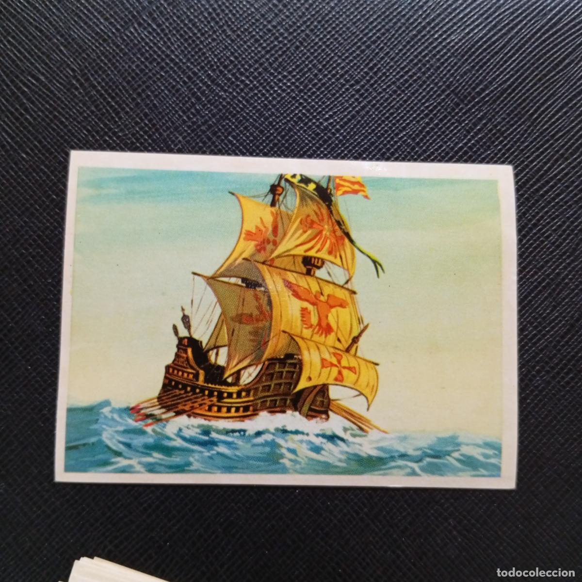 Coleccionismo Cromos antiguos: 58 ARMAS Y SOLDADOS BRUGUERA CROMO 1972 - SIN PEGAR - FT89