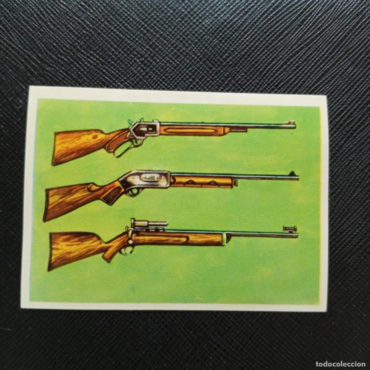 Coleccionismo Cromos antiguos: 121 ARMAS Y SOLDADOS BRUGUERA CROMO 1972 - SIN PEGAR - FT89