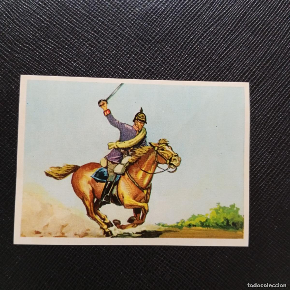 Coleccionismo Cromos antiguos: 111 ARMAS Y SOLDADOS BRUGUERA CROMO 1972 - SIN PEGAR - FT89
