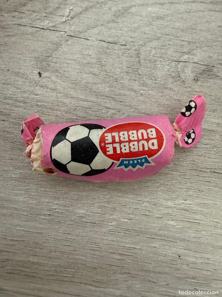 Coleccionismo Cromos antiguos: Chicle sin abrir Dubble Bubble Fleer Liga F&uacute;tbol