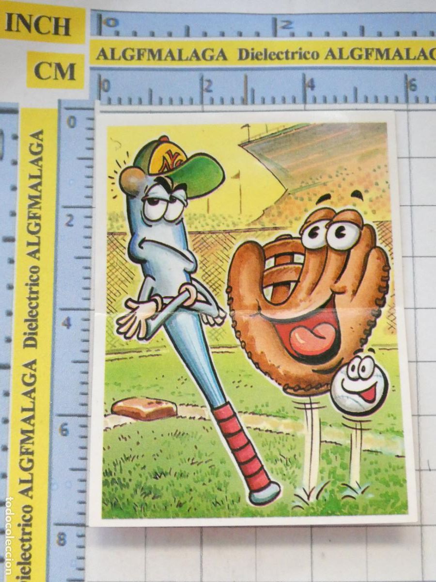 Coleccionismo Cromos antiguos: CROMO CROMITO CHUCHER&Iacute;AS PASTELITOS. PANRICO. DEPORTES BASEBALL BEISBOL 454
