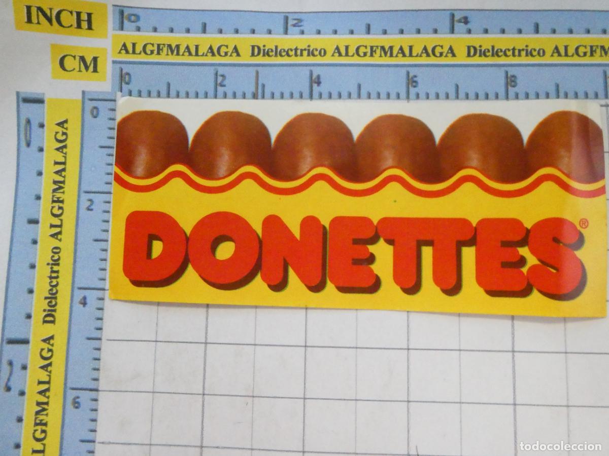 Coleccionismo Cromos antiguos: CROMO CROMITO CHUCHER&Iacute;AS PASTELITOS. PEGATINA BANDEJA DONETTES. 459