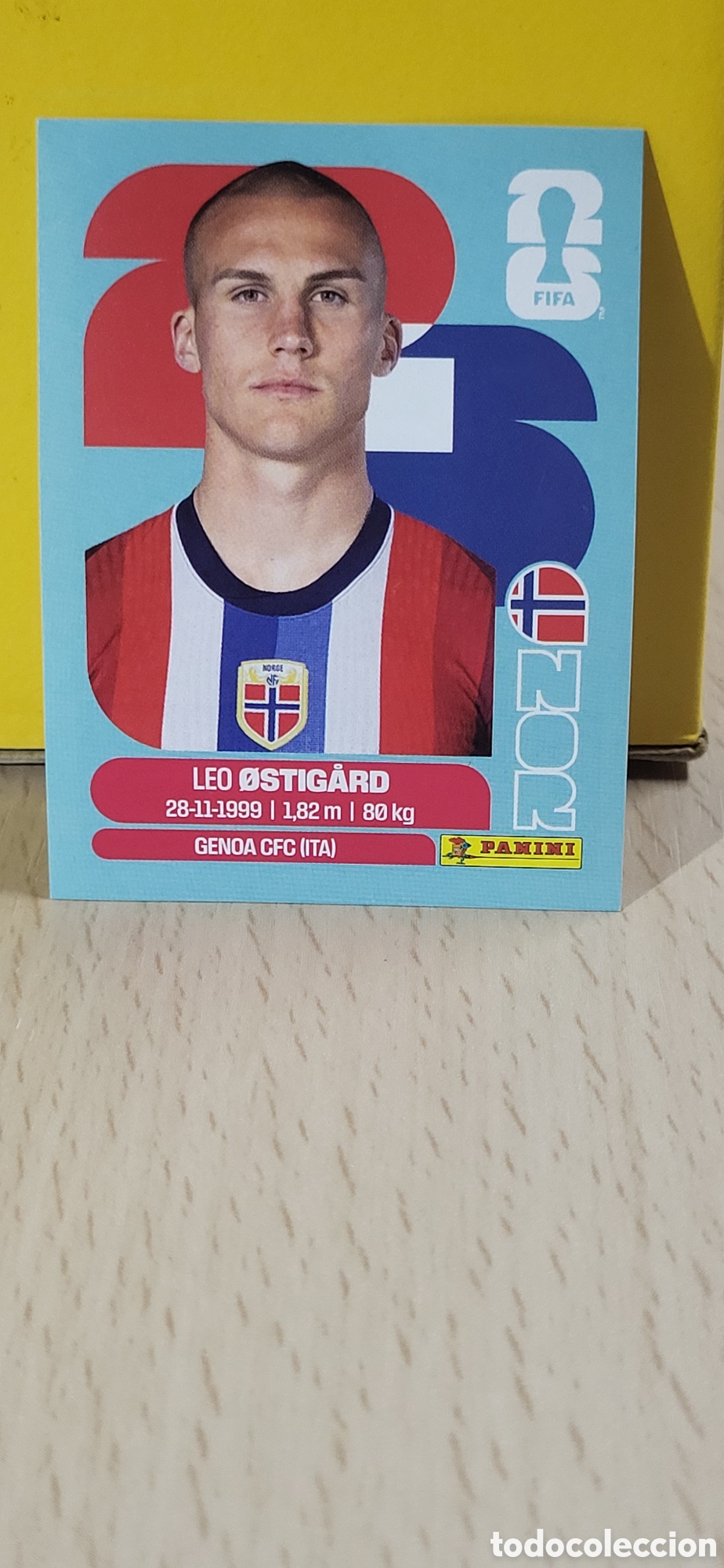 Collectable Antique Stickers: OSTIGARD NORUEGA NOR N&ordm; 4 FIFA WORLD CUP 2026 PANINI MUNDIAL FIFA WORLD CUP