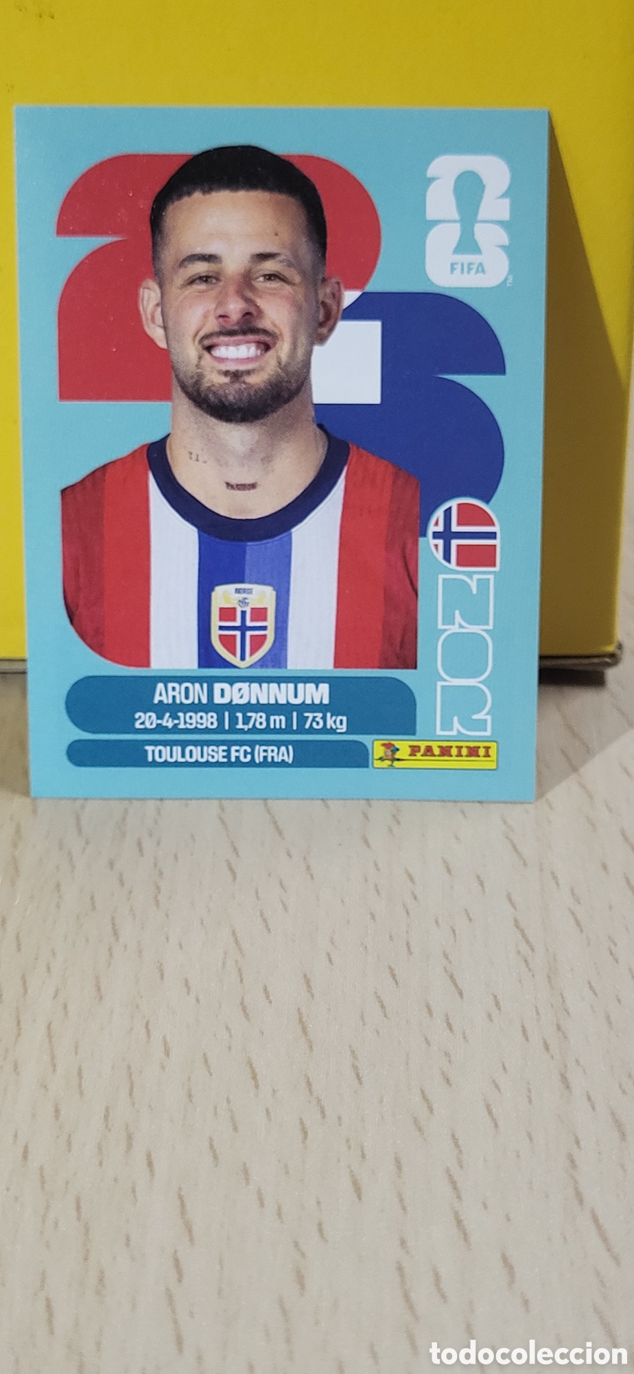 Colecionismo Cromos antigos: DONNUM NORUEGA NOR N&ordm; 17 FIFA WORLD CUP 2026 PANINI MUNDIAL FIFA WORLD CUP