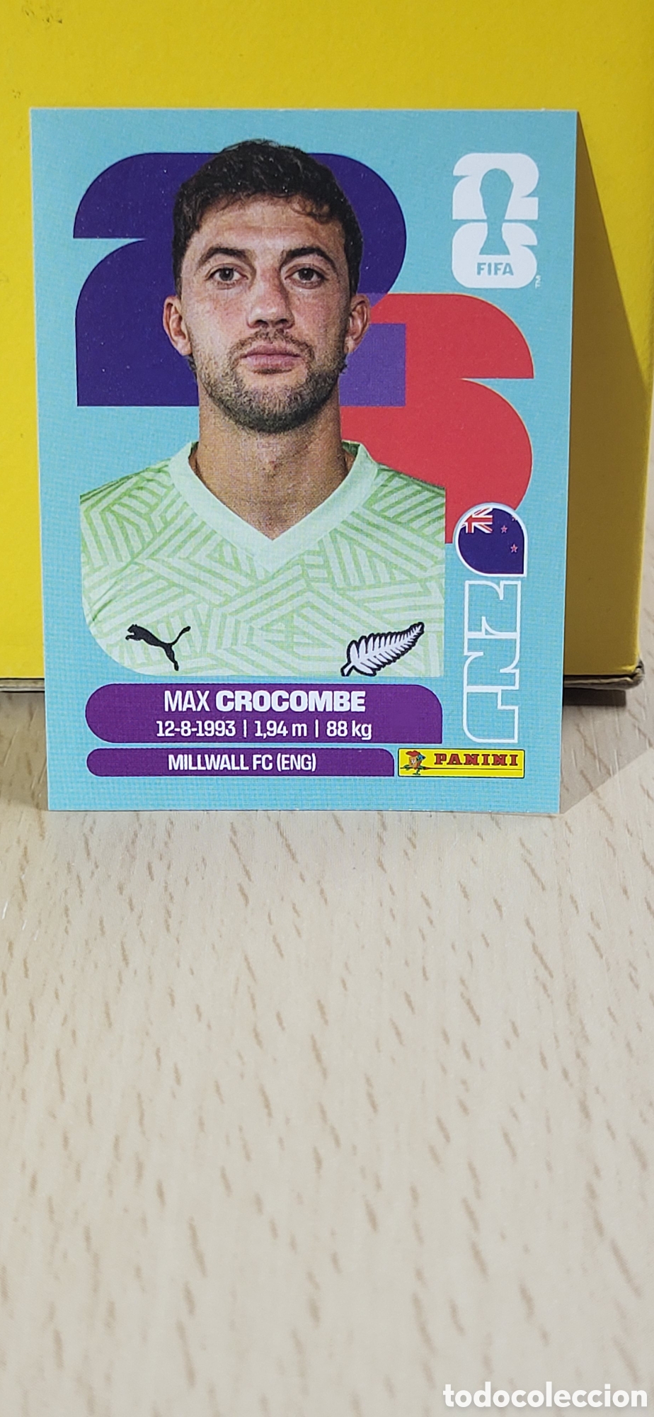 Colecionismo Cromos antigos: CROCOMBE NUEVA ZELANDA NZL N&ordm; 2 FIFA WORLD CUP 2026 PANINI MUNDIAL FIFA WORLD CUP