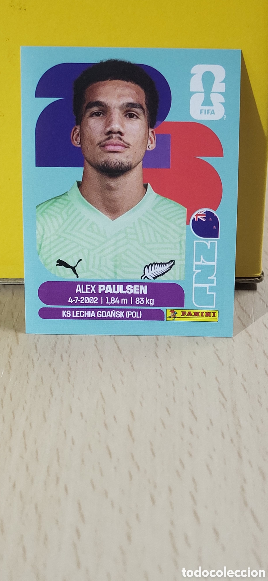 Colecionismo Cromos antigos: PAULSEN NUEVA ZELANDA NZL N&ordm; 3 FIFA WORLD CUP 2026 PANINI MUNDIAL FIFA WORLD CUP