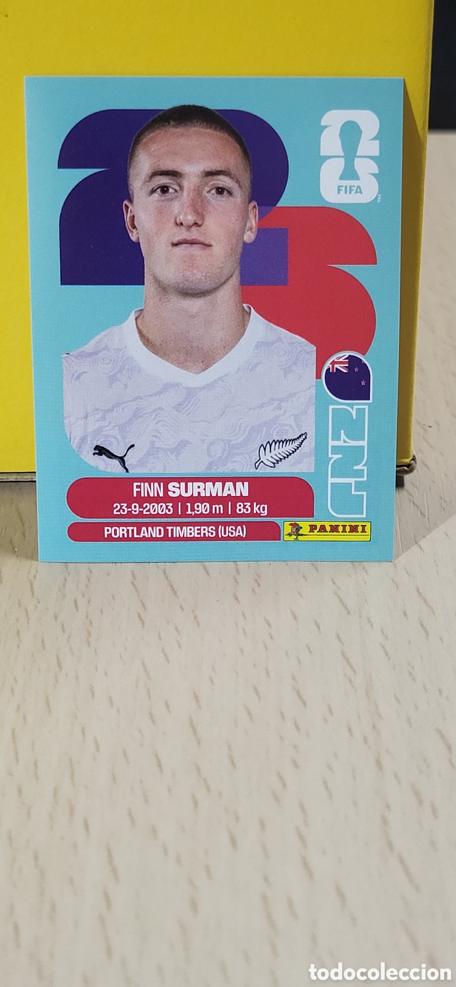 Colecionismo Cromos antigos: SURMAN NUEVA ZELANDA NZL N&ordm; 9 FIFA WORLD CUP 2026 PANINI MUNDIAL FIFA WORLD CUP