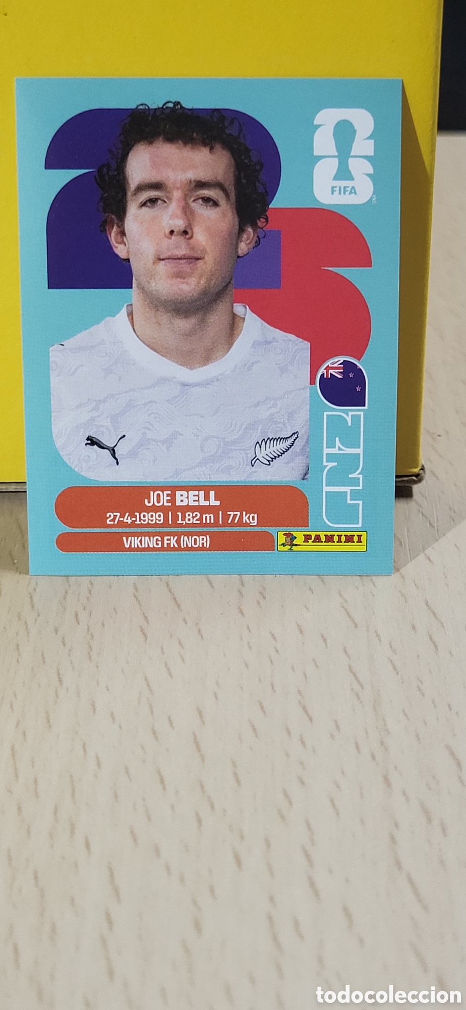 Colecionismo Cromos antigos: BELL NUEVA ZELANDA NZL N&ordm; 10 FIFA WORLD CUP 2026 PANINI MUNDIAL FIFA WORLD CUP