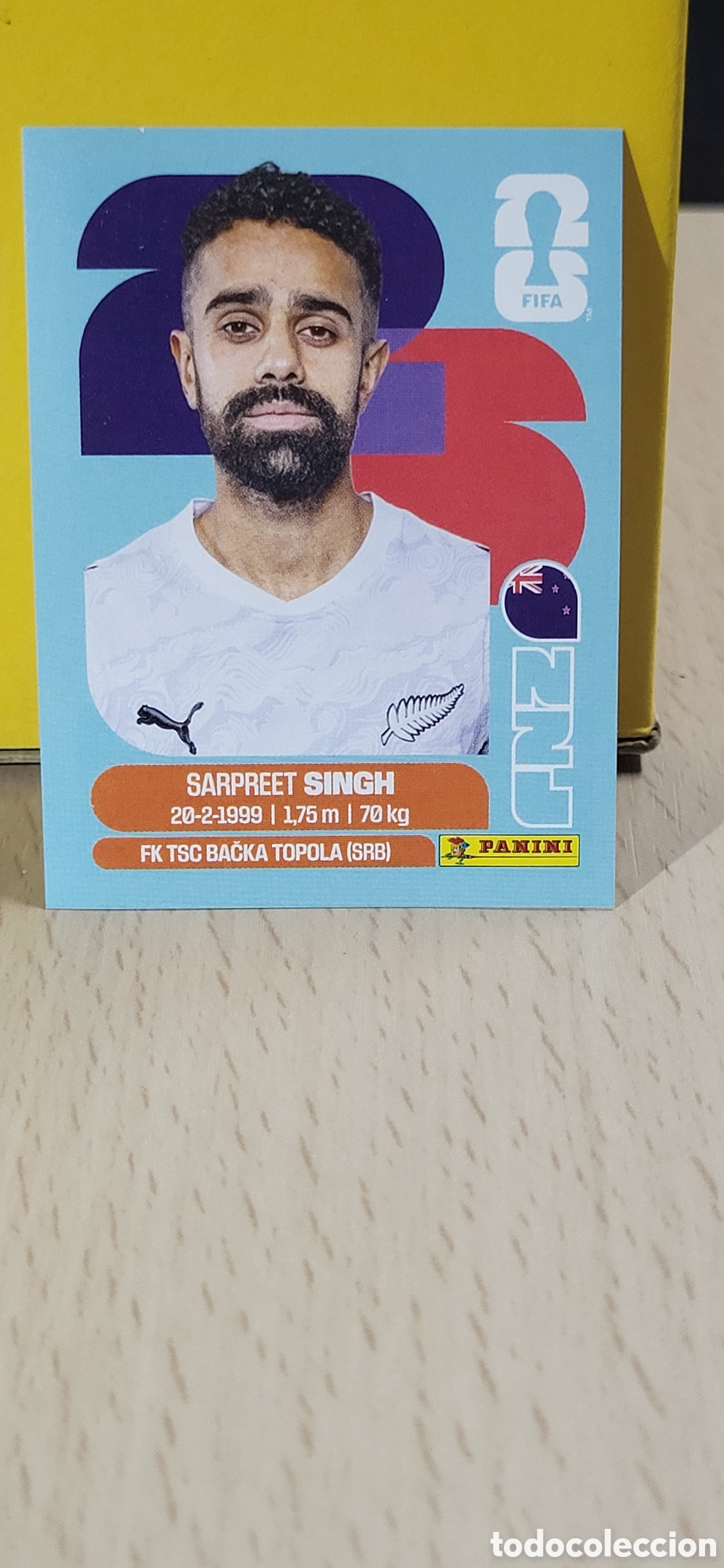 Colecionismo Cromos antigos: SINGH NUEVA ZELANDA NZL N&ordm; 11 FIFA WORLD CUP 2026 PANINI MUNDIAL FIFA WORLD CUP
