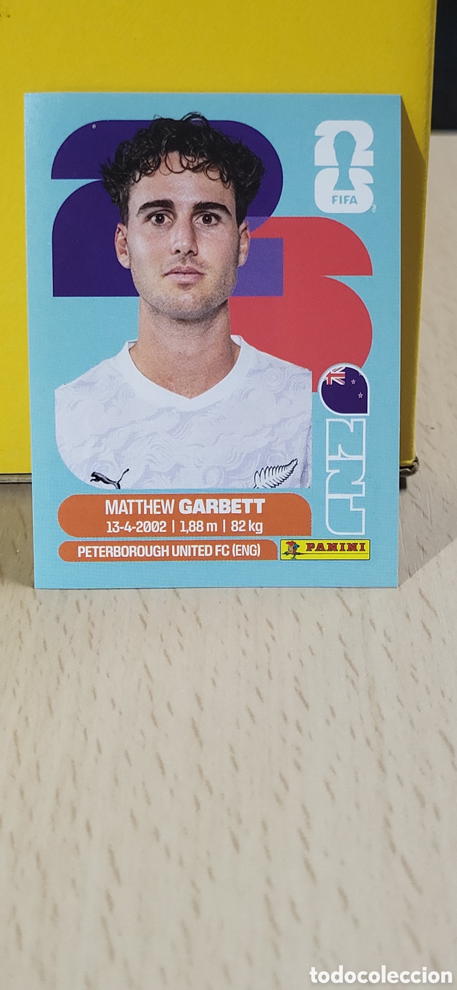 Collectable Antique Stickers: GARBETT NUEVA ZELANDA NZL N&ordm; 14 FIFA WORLD CUP 2026 PANINI MUNDIAL FIFA WORLD CUP