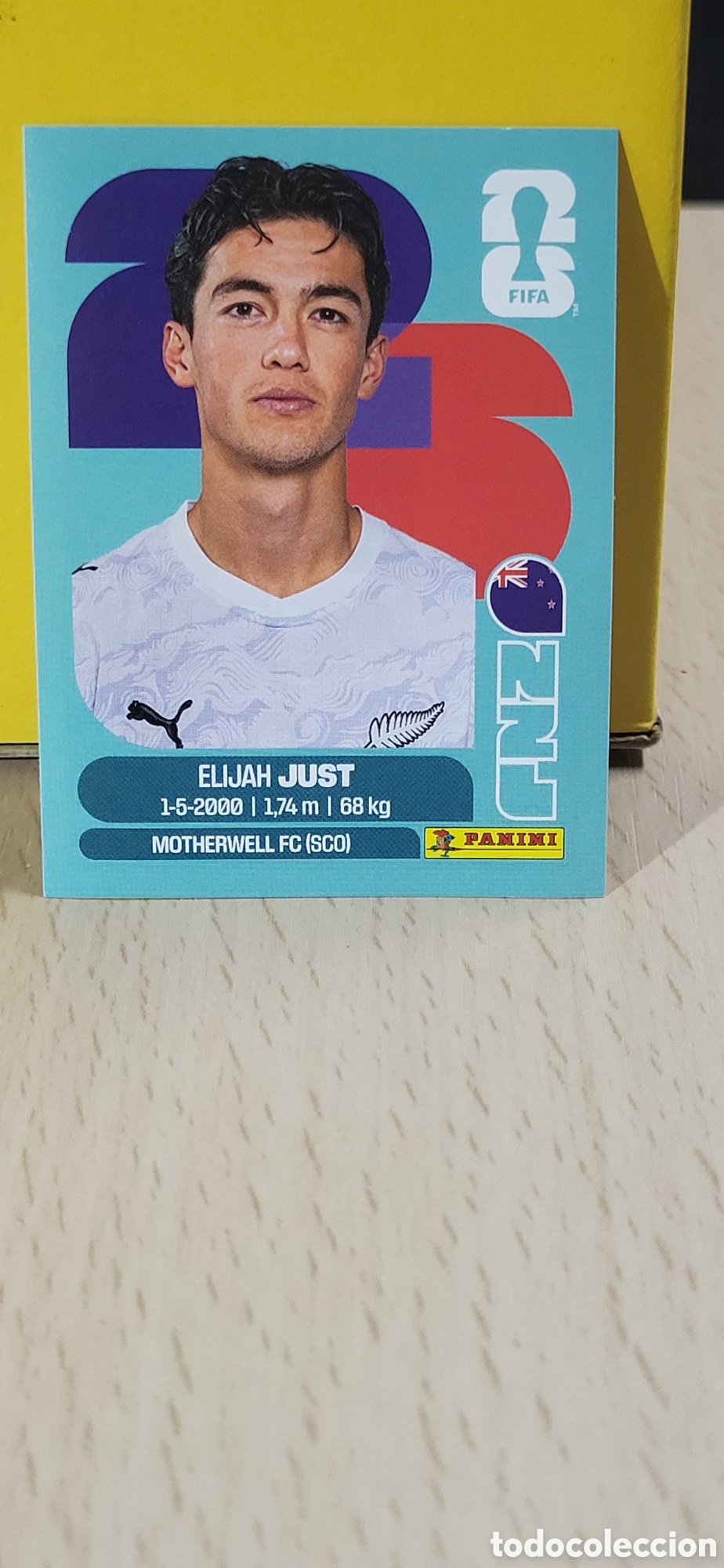 Coleccionismo Cromos antiguos: JUST NUEVA ZELANDA NZL N&ordm; 18 FIFA WORLD CUP 2026 PANINI MUNDIAL FIFA WORLD CUP