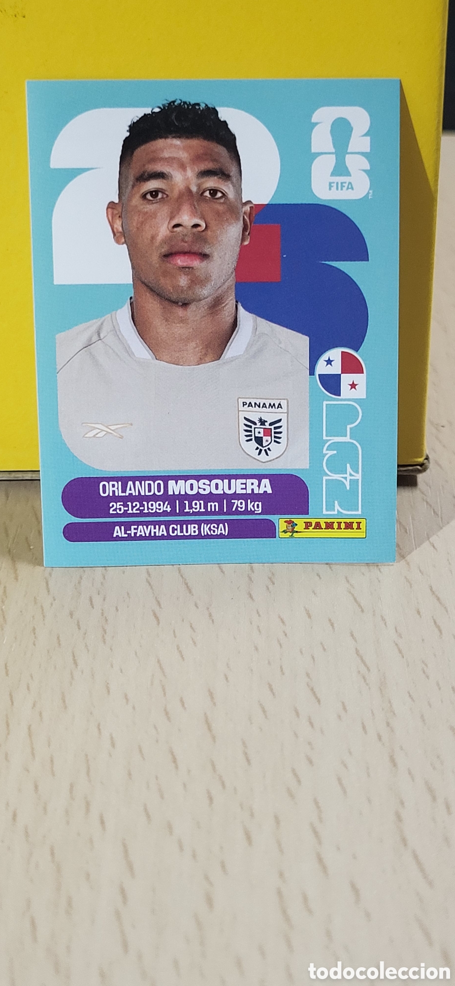 Coleccionismo Cromos antiguos: MOSQUERA PANAMA PAN N&ordm; 2 FIFA WORLD CUP 2026 PANINI MUNDIAL FIFA WORLD CUP