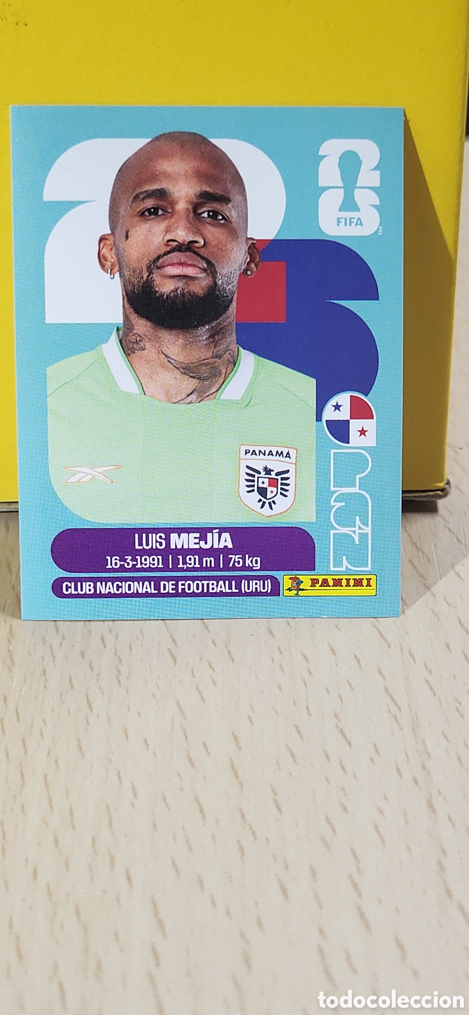 Coleccionismo Cromos antiguos: MEJIA PANAMA PAN N&ordm; 3 FIFA WORLD CUP 2026 PANINI MUNDIAL FIFA WORLD CUP