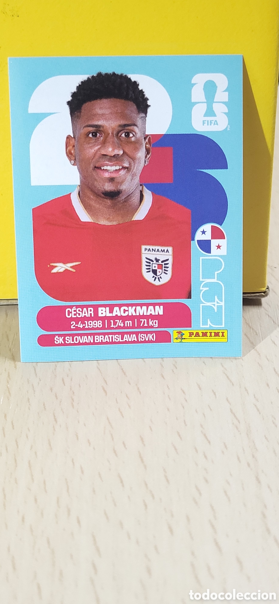 Coleccionismo Cromos antiguos: BLACKMAN PANAMA PAN N&ordm; 9 FIFA WORLD CUP 2026 PANINI MUNDIAL FIFA WORLD CUP