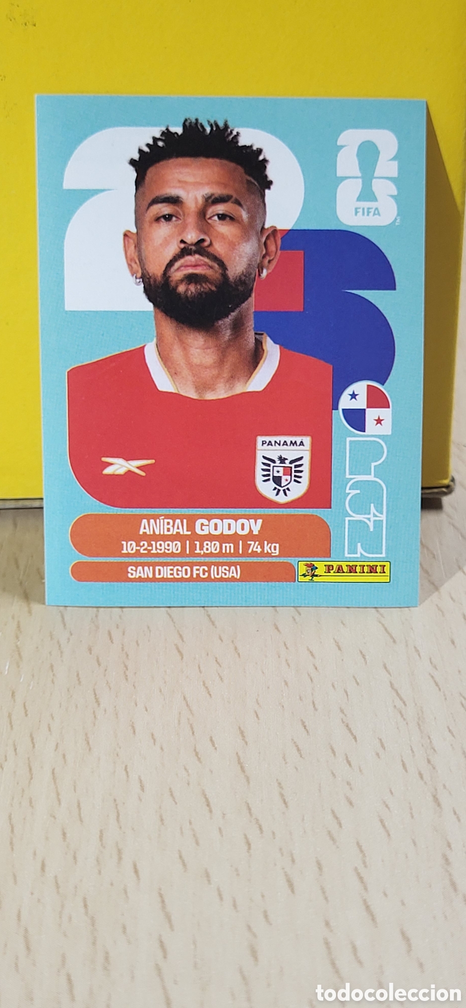 Coleccionismo Cromos antiguos: GODOY PANAMA PAN N&ordm; 11 FIFA WORLD CUP 2026 PANINI MUNDIAL FIFA WORLD CUP