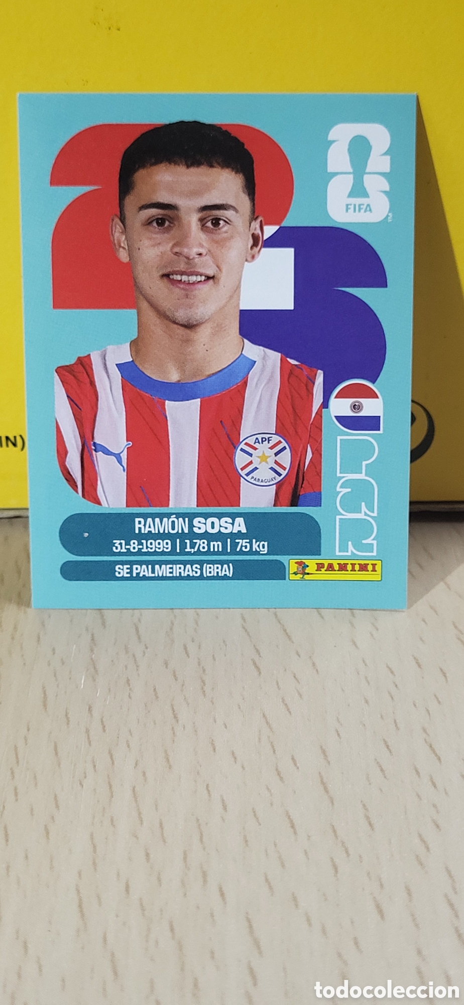 Collectable Antique Stickers: SOSA PARAGUAY PAR N&ordm; 18 FIFA WORLD CUP 2026 PANINI MUNDIAL FIFA WORLD CUP