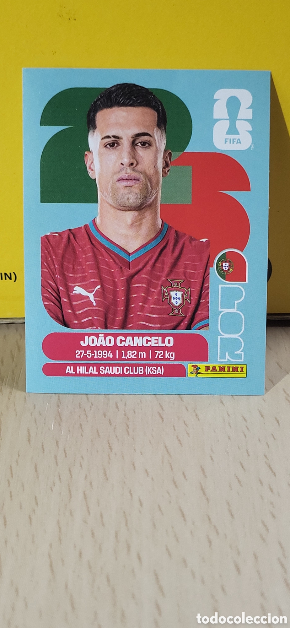 Colecionismo Cromos antigos: JOAO CANCELO PORTUGAL POR N&ordm; 5 FIFA WORLD CUP 2026 PANINI MUNDIAL FIFA WORLD CUP