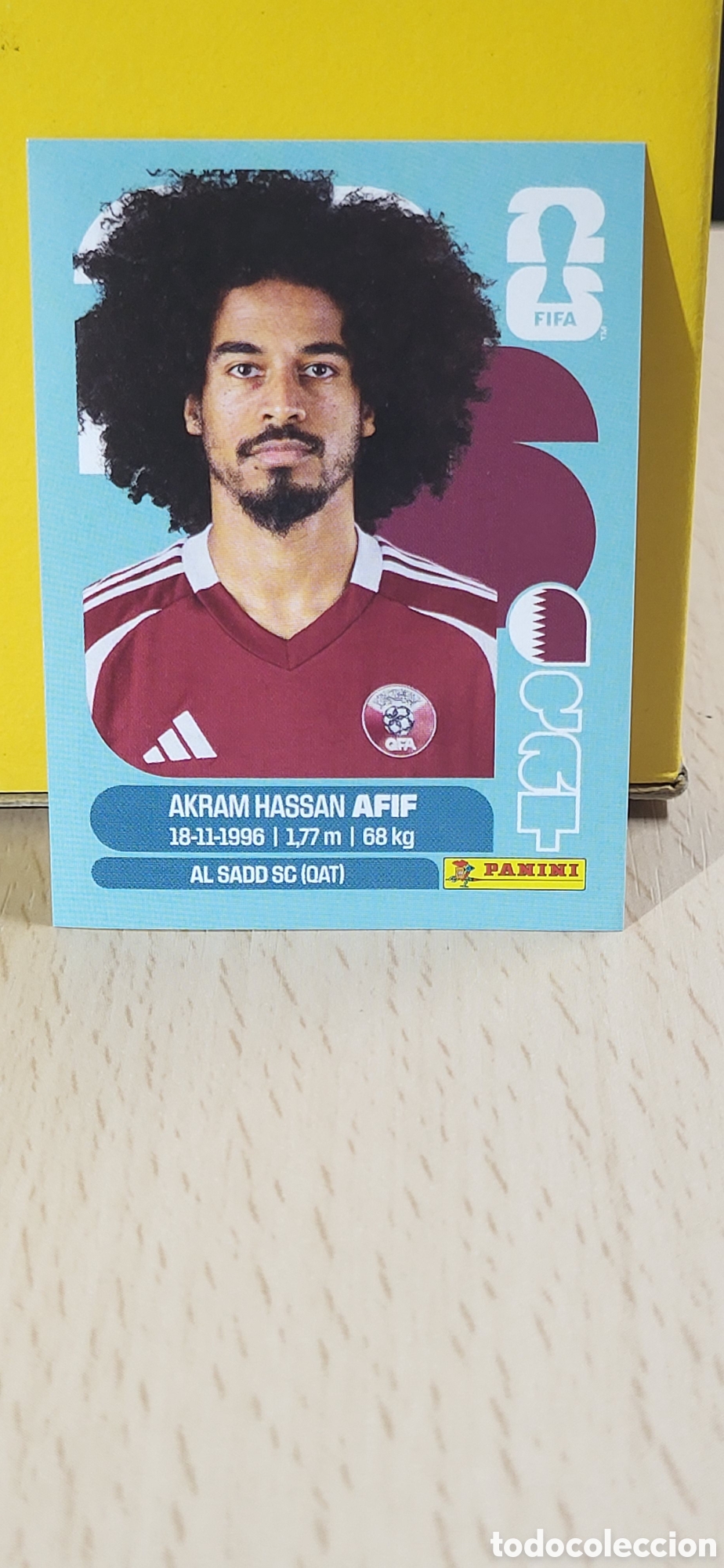 Coleccionismo cromos antiguos: AFIF QATAR QFA QAT N&ordm; 18 FIFA WORLD CUP 2026 PANINI MUNDIAL FIFA WORLD CUP
