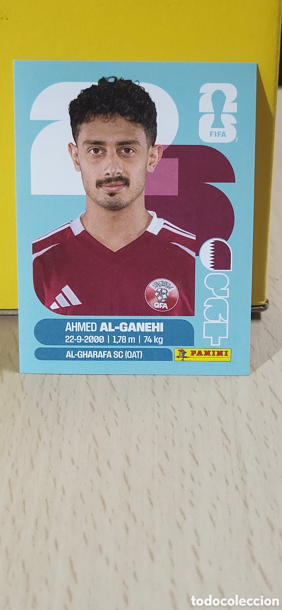Coleccionismo cromos antiguos: AL-GANEHI QATAR QFA QAT N&ordm; 19 FIFA WORLD CUP 2026 PANINI MUNDIAL FIFA WORLD CUP