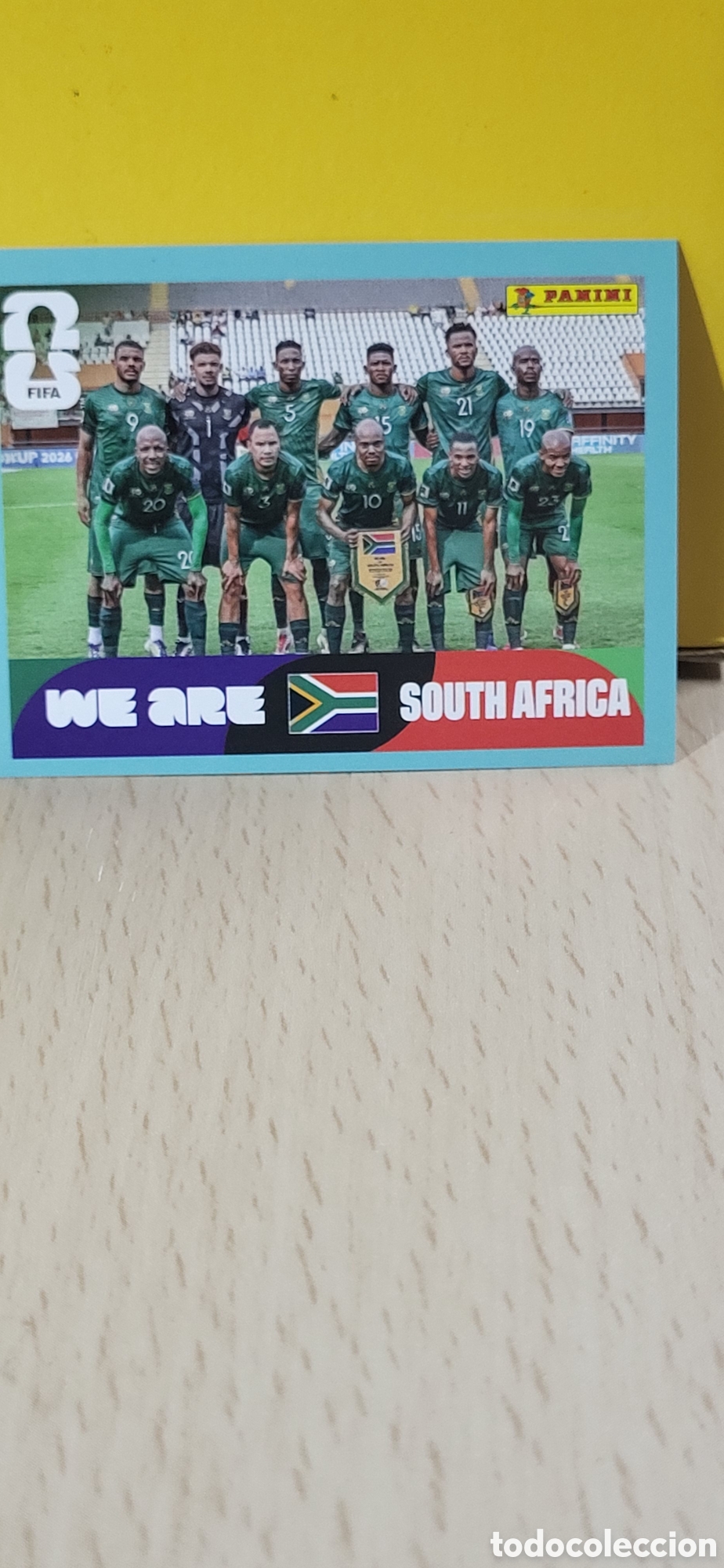 Coleccionismo cromos antiguos: EQUIPO SOUTH AFRICA SUDAFRICA RSA N&ordm; 13 FIFA WORLD CUP 2026 PANINI MUNDIAL FIFA WORLD CUP