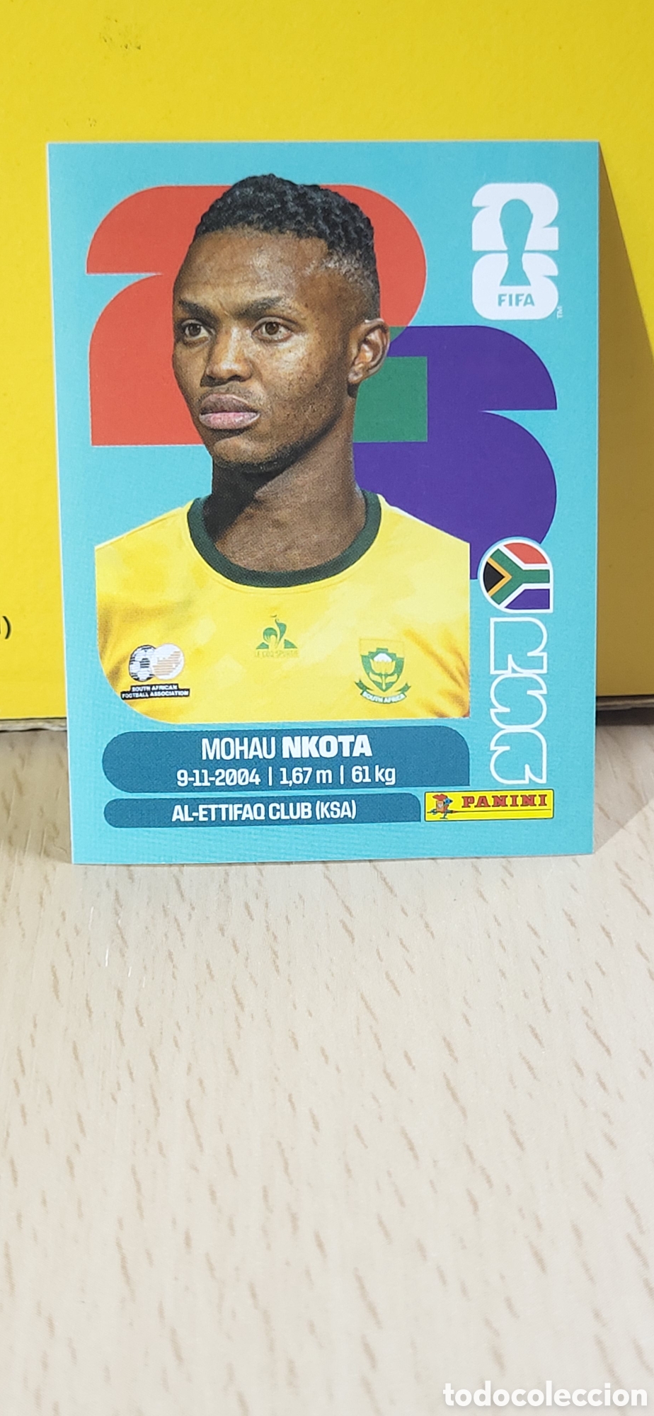 Coleccionismo cromos antiguos: NKOTA SUDAFRICA RSA N&ordm; 19 FIFA WORLD CUP 2026 PANINI MUNDIAL FIFA WORLD CUP