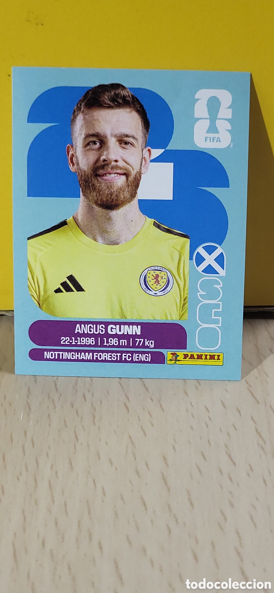 Sammeln alte Sammelbilder: GUNN ESCOCIA SCO N&ordm; 2 FIFA WORLD CUP 2026 PANINI MUNDIAL FIFA WORLD CUP