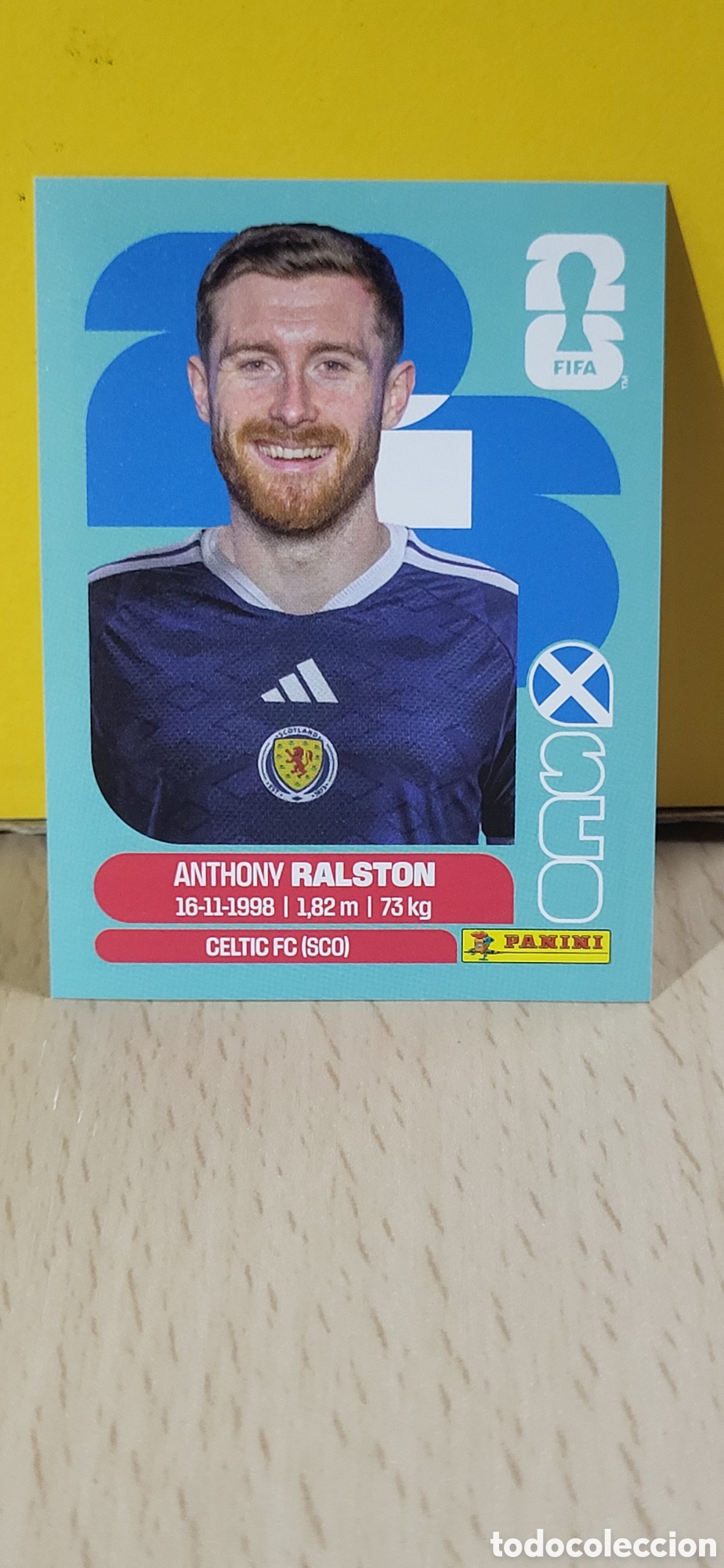 Sammeln alte Sammelbilder: RALSTON ESCOCIA SCO N&ordm; 9 FIFA WORLD CUP 2026 PANINI MUNDIAL FIFA WORLD CUP