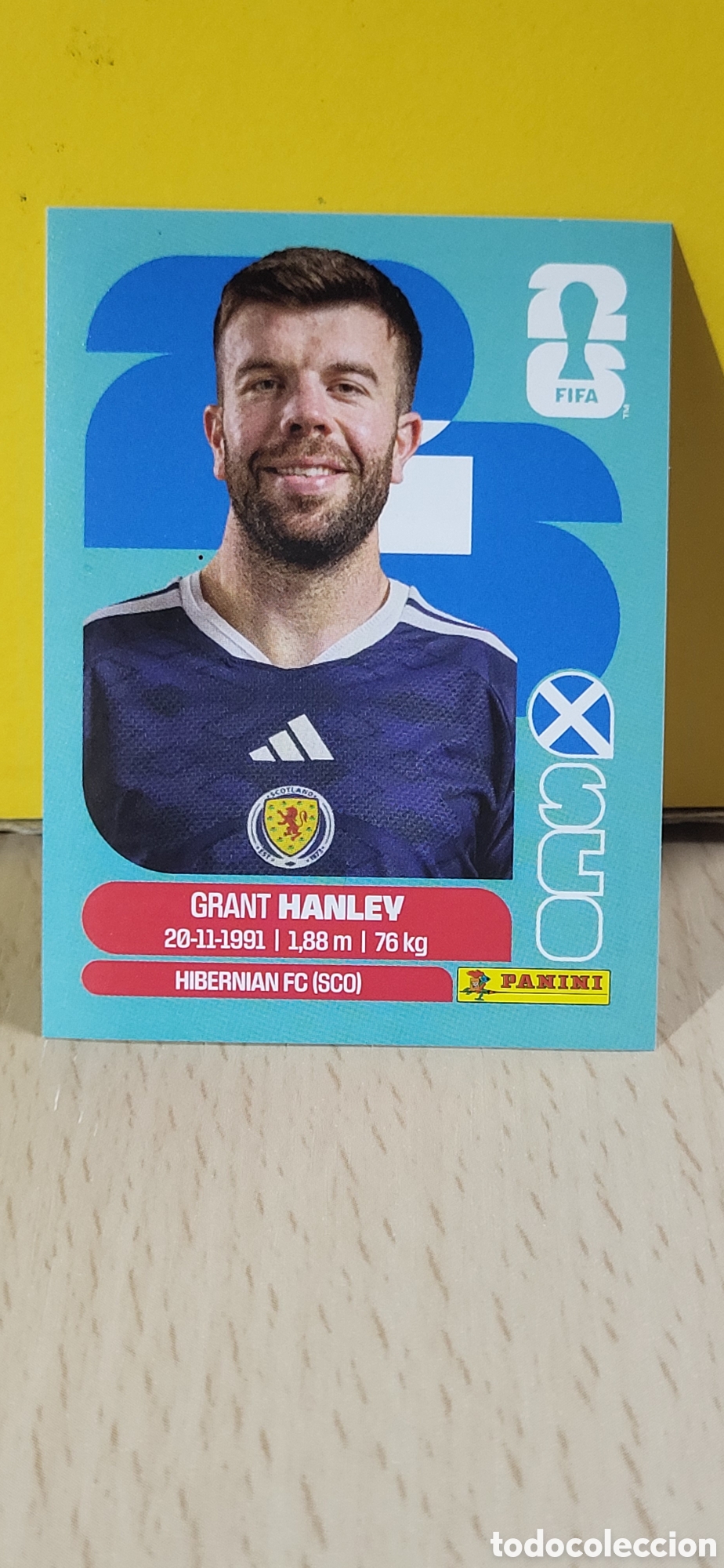 Sammeln alte Sammelbilder: HANLEY ESCOCIA SCO N&ordm; 10 FIFA WORLD CUP 2026 PANINI MUNDIAL FIFA WORLD CUP