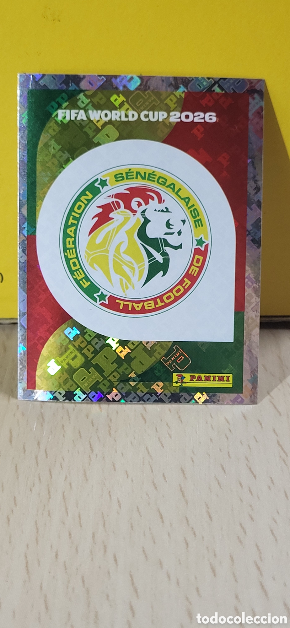 Collectionnisme Cartes &agrave; collectionner anciennes: ESCUDO SENEGAL SEN N&ordm; 1 FIFA WORLD CUP 2026 PANINI MUNDIAL FIFA WORLD CUP