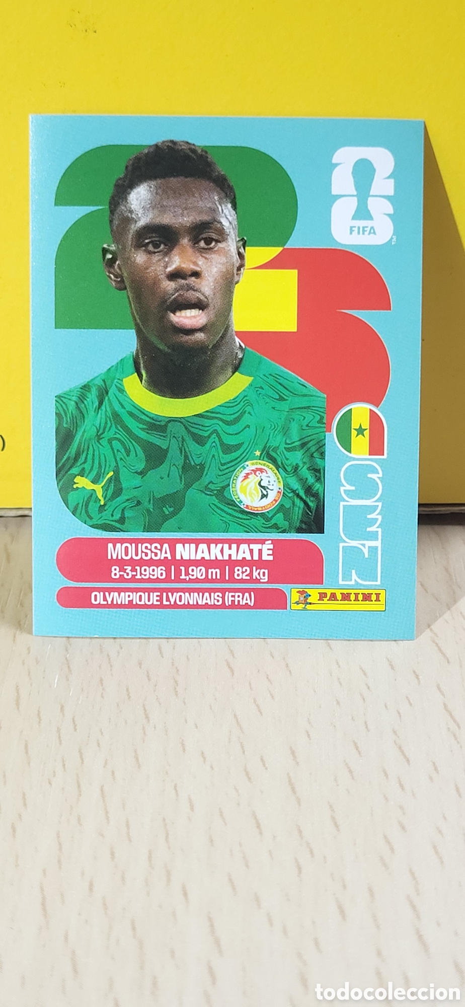 Collectionnisme Cartes &agrave; collectionner anciennes: NIAKHATE SENEGAL SEN N&ordm; 4 FIFA WORLD CUP 2026 PANINI MUNDIAL FIFA WORLD CUP