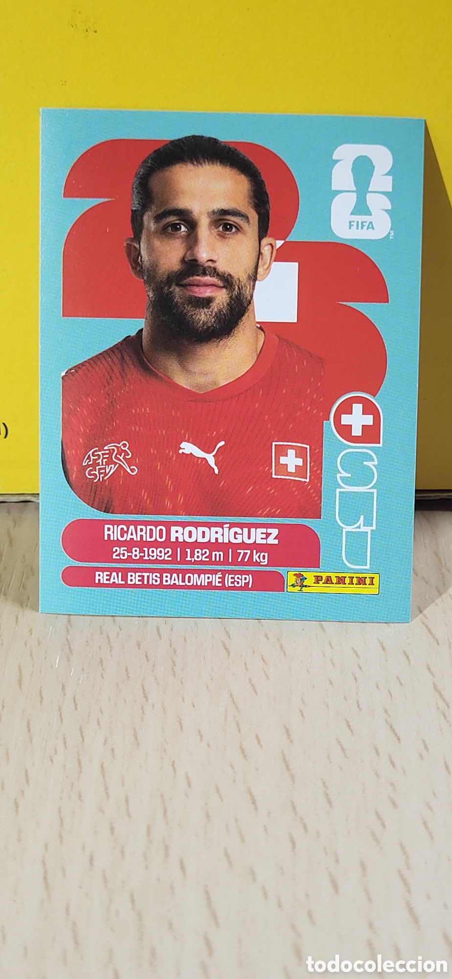 Sammeln alte Sammelbilder: RODRIGUEZ SUIZA SUI N&ordm; 5 FIFA WORLD CUP 2026 PANINI MUNDIAL FIFA WORLD CUP