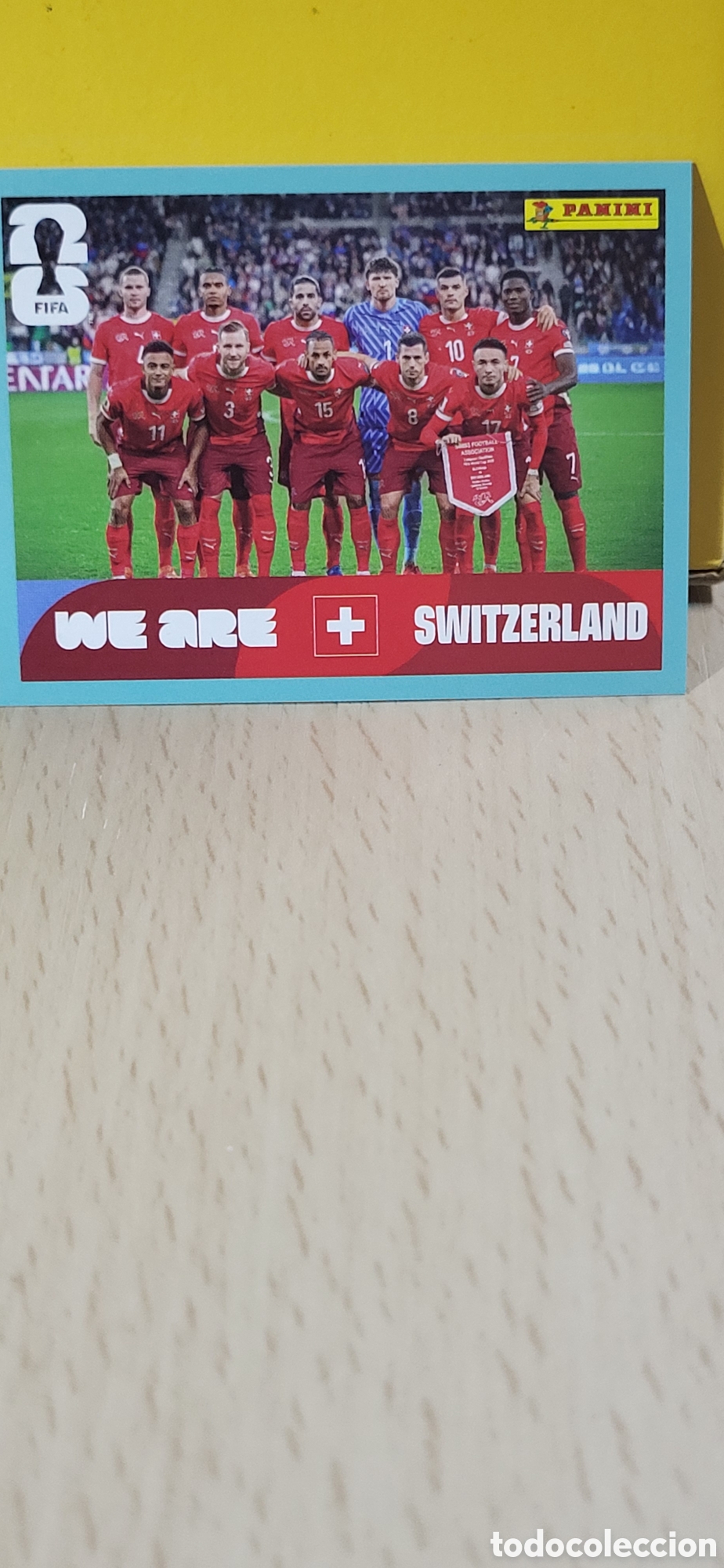 Collectionnisme Cartes &agrave; collectionner anciennes: EQUIPO SWITZERLAND SUIZA SUI N&ordm; 13 FIFA WORLD CUP 2026 PANINI MUNDIAL FIFA WORLD CUP