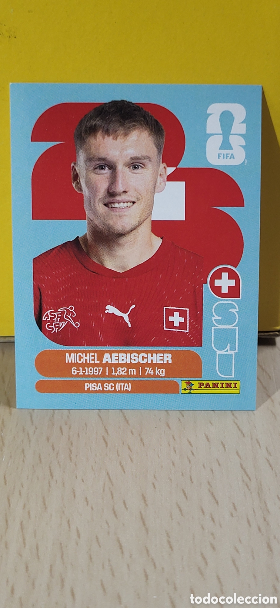 Colecionismo Cromos antigos: AEBISCHER SUIZA SUI N&ordm; 16 FIFA WORLD CUP 2026 PANINI MUNDIAL FIFA WORLD CUP