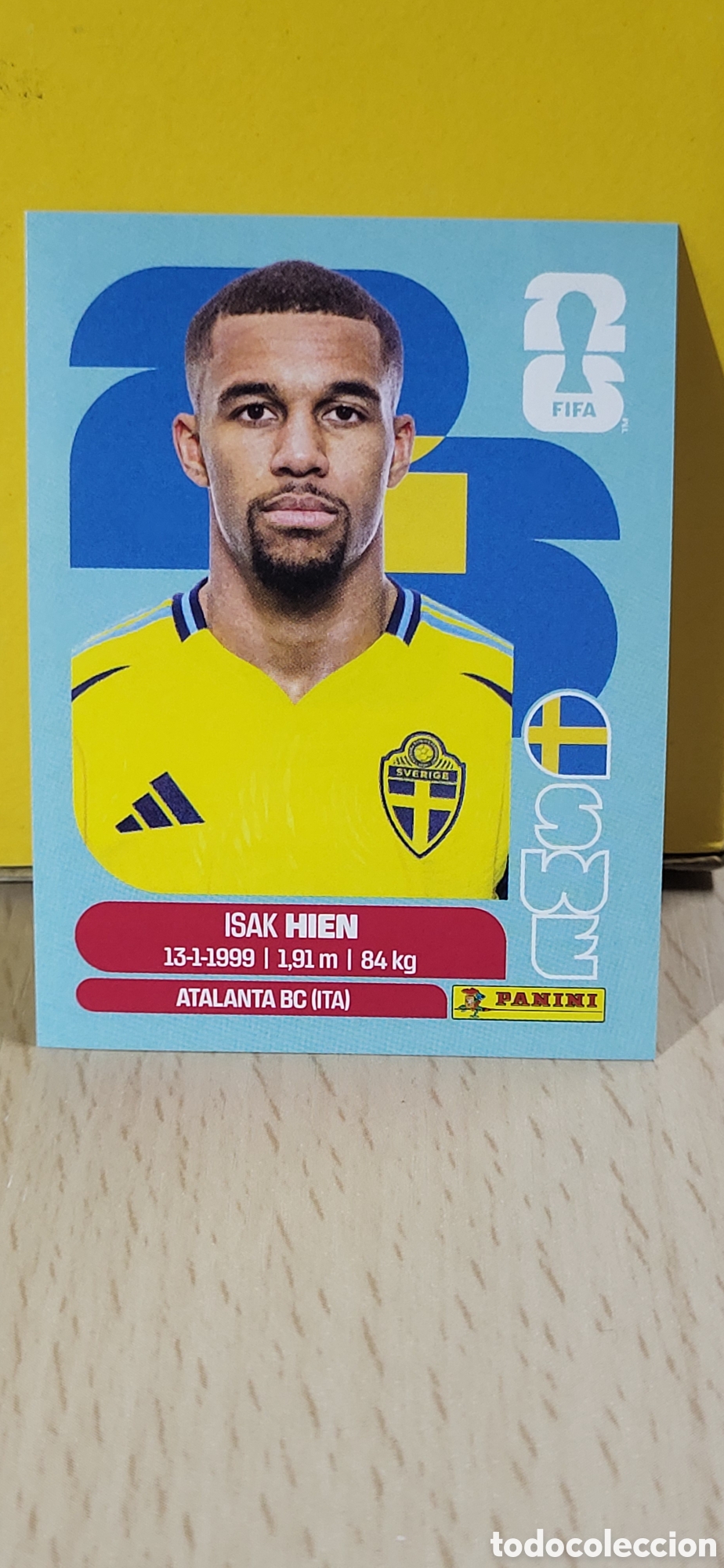 Coleccionismo Cromos antiguos: HIEN SUECIA SWE N&ordm; 3 FIFA WORLD CUP 2026 PANINI MUNDIAL FIFA WORLD CUP