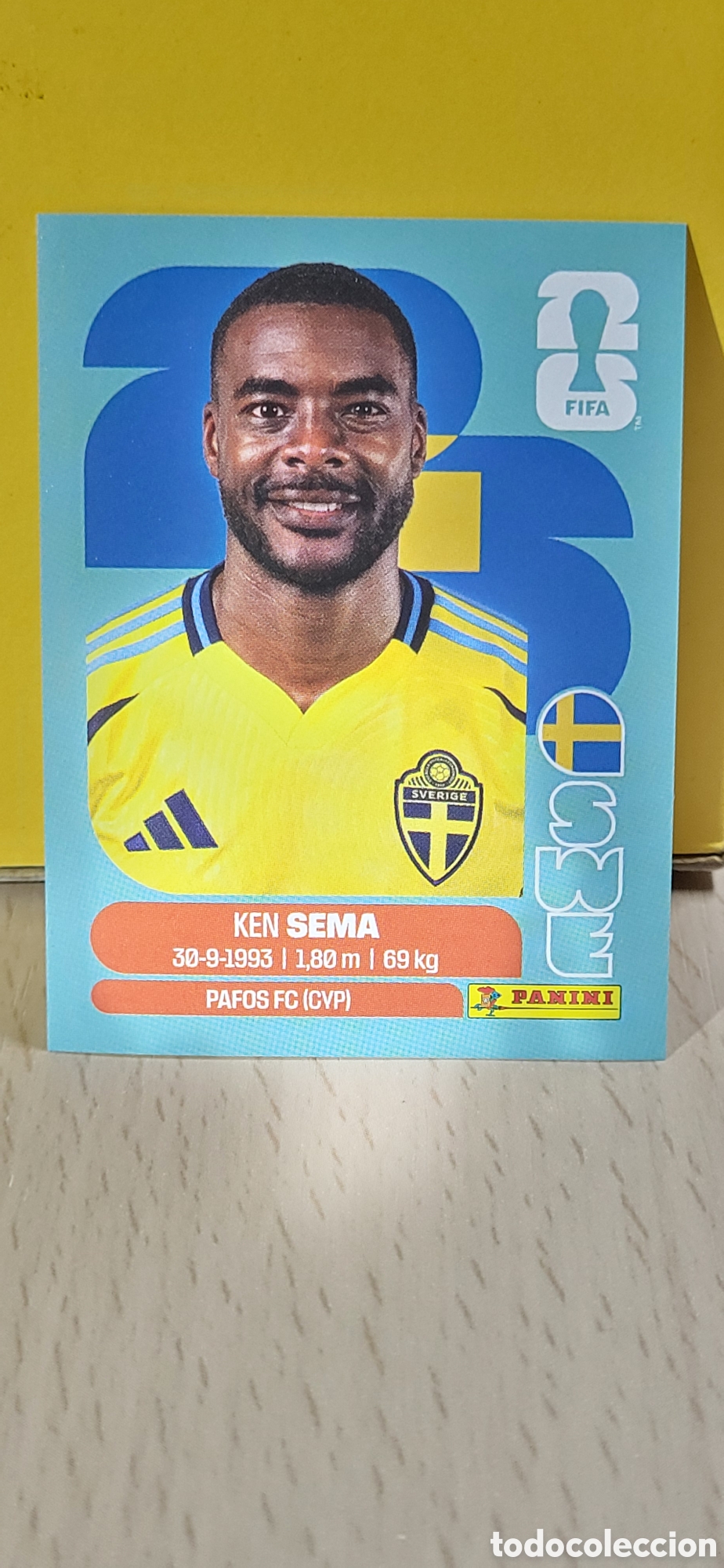 Coleccionismo Cromos antiguos: SEMA SUECIA SWE N&ordm; 15 FIFA WORLD CUP 2026 PANINI MUNDIAL FIFA WORLD CUP
